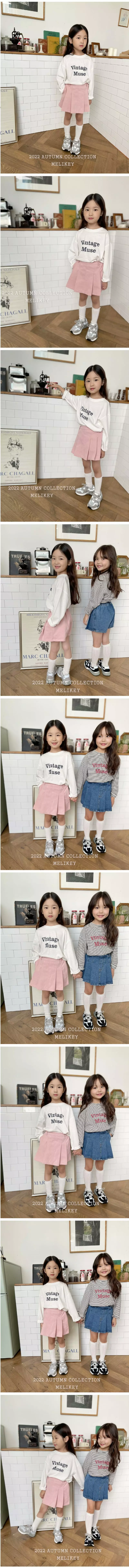 Melikey - Korean Children Fashion - #childofig - Signiture Skirt Shorts - 2