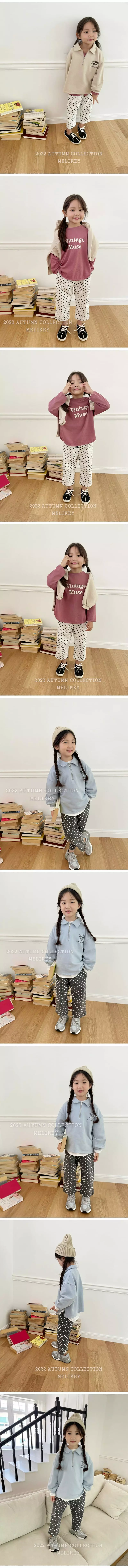 Melikey - Korean Children Fashion - #discoveringself - Dot Bijou Pants - 2