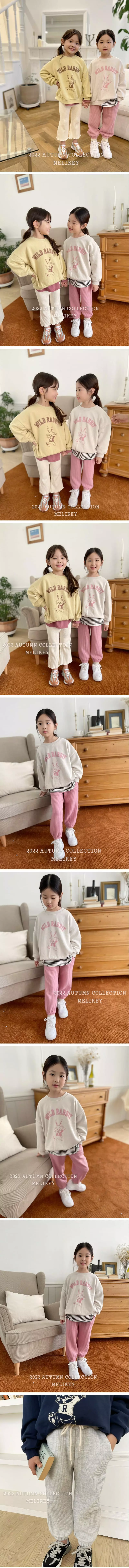 Melikey - Korean Children Fashion - #discoveringself - Knit Jogger Pants