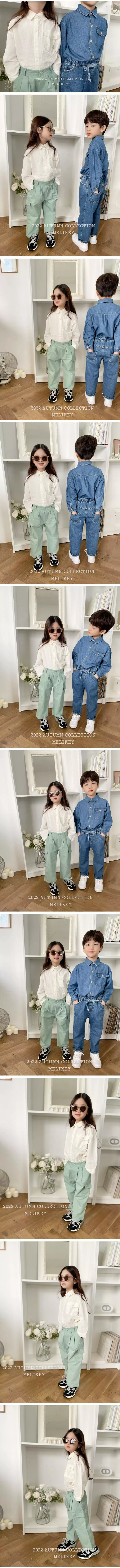 Melikey - Korean Children Fashion - #discoveringself - Muzi Pocket Shirt - 2