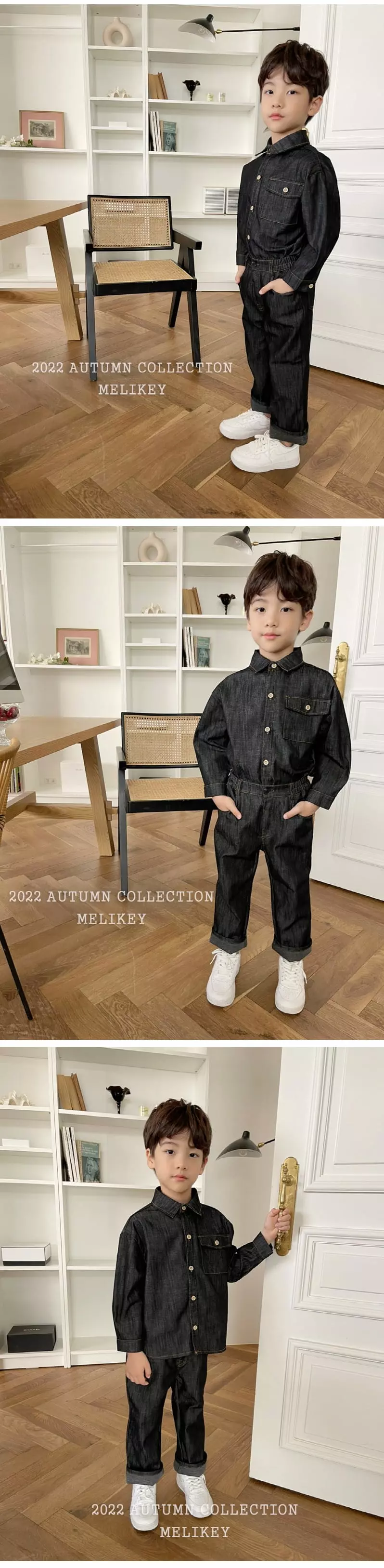 Melikey - Korean Children Fashion - #fashionkids - Roll-up Pants - 2
