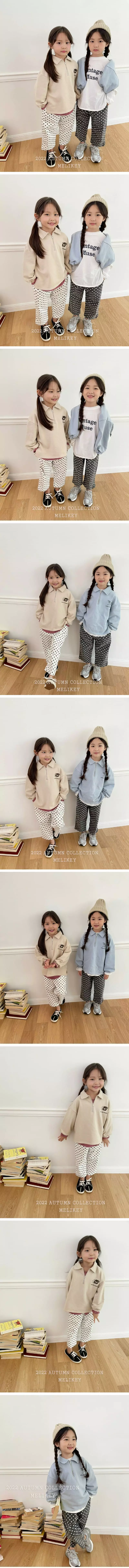 Melikey - Korean Children Fashion - #kidsshorts - Nuri Zip-up Sweatshirt
