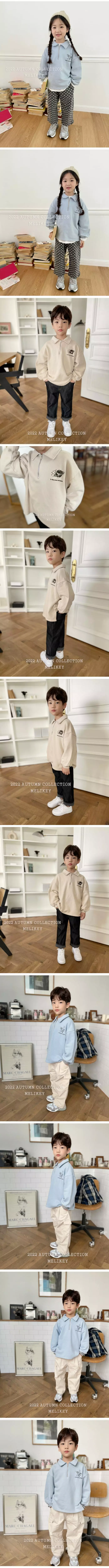 Melikey - Korean Children Fashion - #kidsstore - Nuri Zip-up Sweatshirt - 2