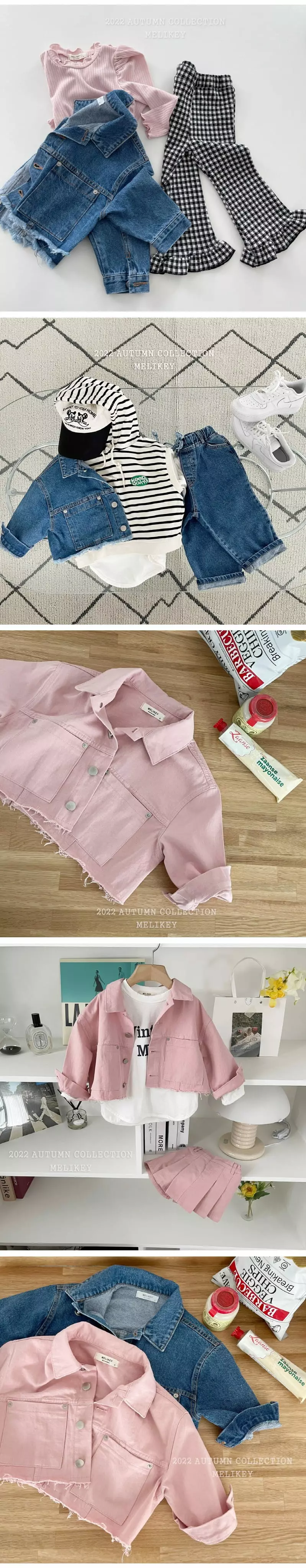 Melikey - Korean Children Fashion - #kidsshorts - Point Shorty Jacket - 4