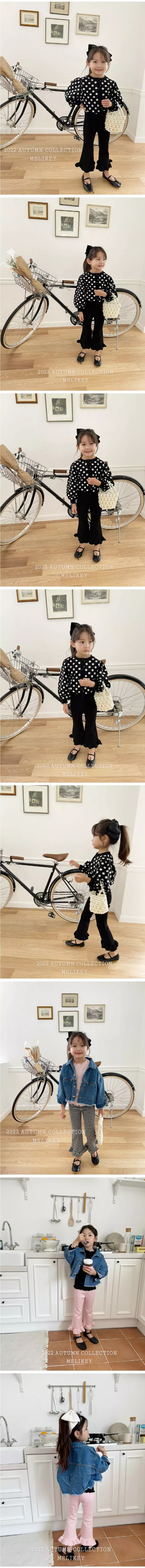 Melikey - Korean Children Fashion - #kidzfashiontrend - Miu Frill Pnats