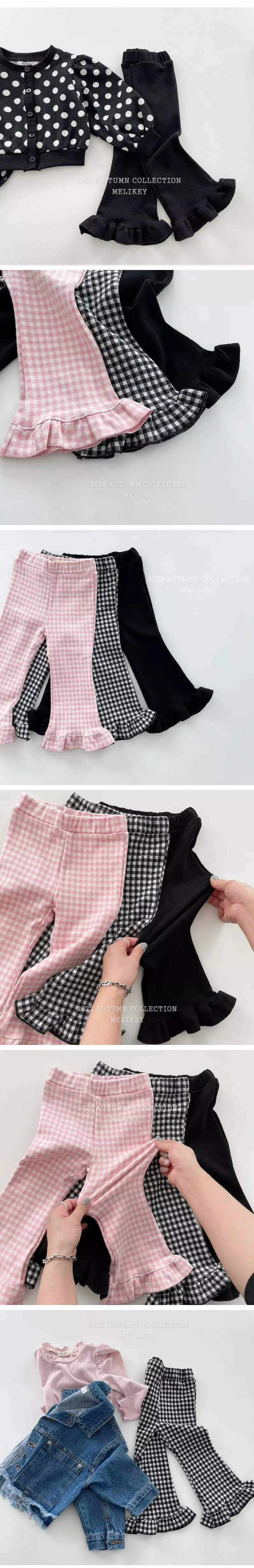 Melikey - Korean Children Fashion - #littlefashionista - Miu Frill Pnats - 3