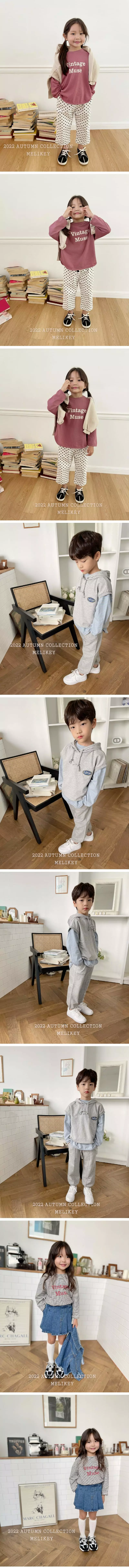 Melikey - Korean Children Fashion - #magicofchildhood - Muse Piping Tee