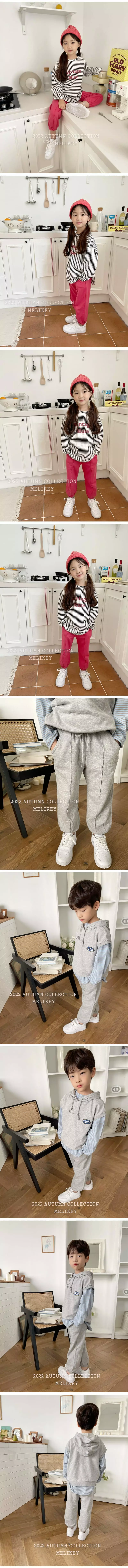 Melikey - Korean Children Fashion - #todddlerfashion - Pintuck Jogger Pants