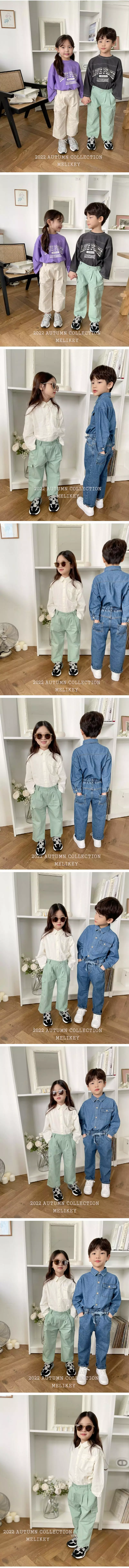 Melikey - Korean Children Fashion - #toddlerclothing - Pintuck Pants