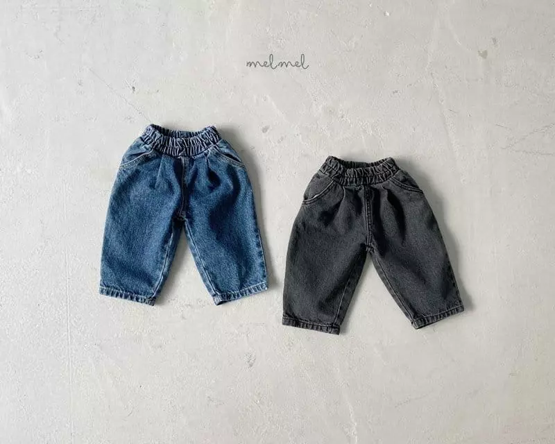 Melmel - Korean Baby Fashion - #babyboutique - Pintuck Jeans - 9