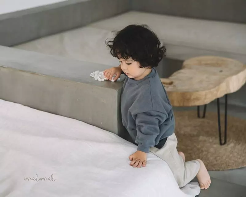 Melmel - Korean Baby Fashion - #babyboutique - Crop Sweatshirt - 6