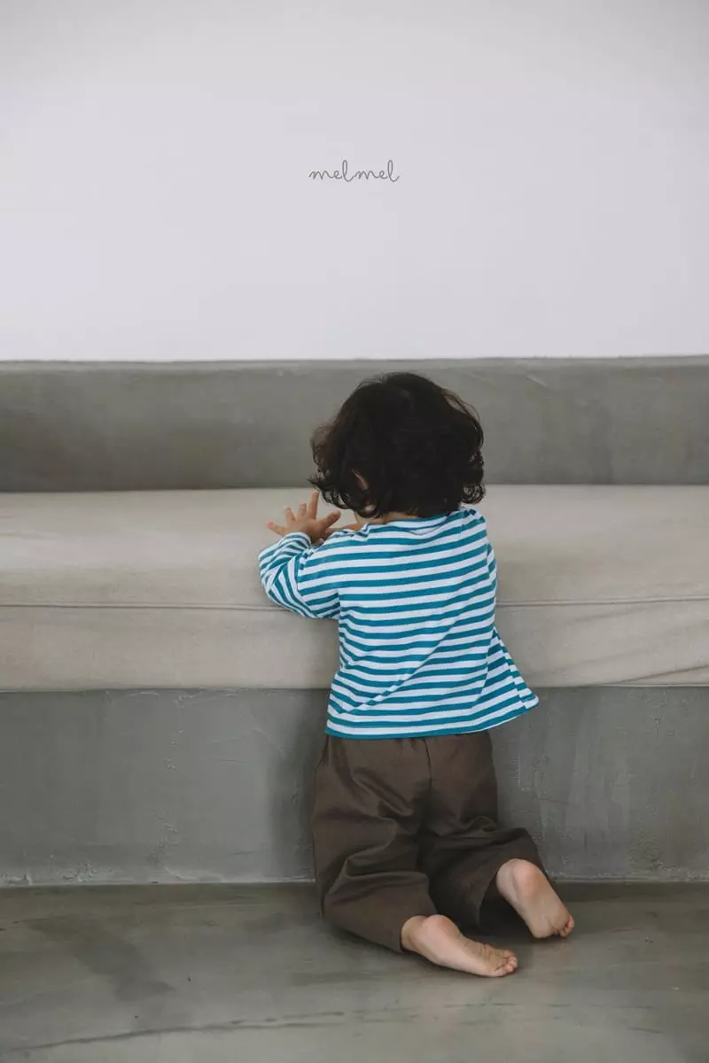 Melmel - Korean Baby Fashion - #babyboutiqueclothing - Stripes Tee - 11