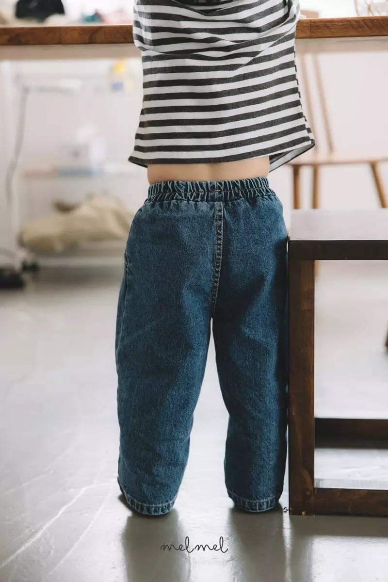 Melmel - Korean Baby Fashion - #babyboutiqueclothing - Pintuck Jeans - 10