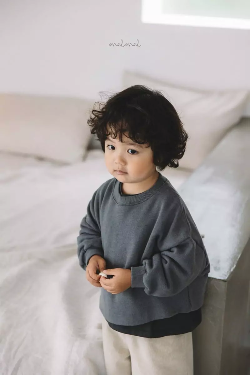 Melmel - Korean Baby Fashion - #babyboutiqueclothing - Crop Sweatshirt - 7