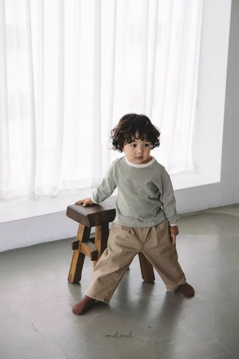 Melmel - Korean Baby Fashion - #babyboutiqueclothing - Pintuck Cotton Pants - 4