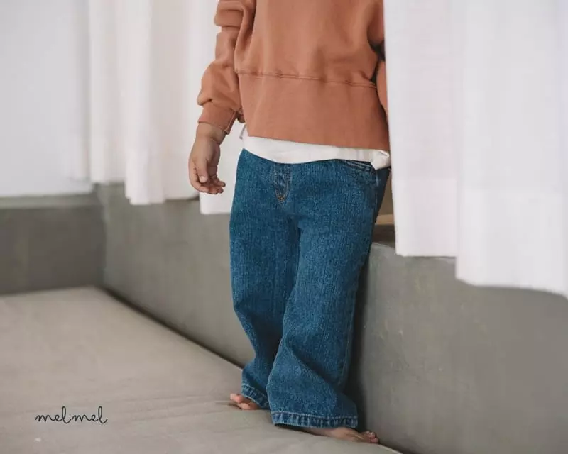 Melmel - Korean Baby Fashion - #babygirlfashion - Straight Jeans - 10