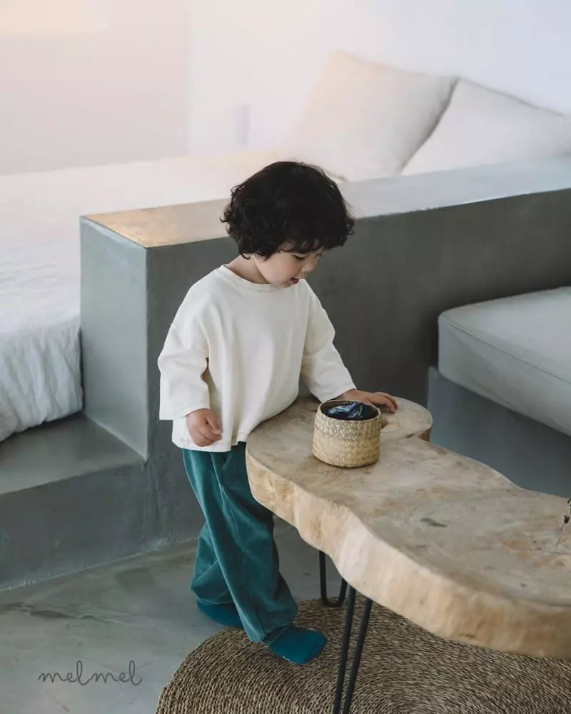 Melmel - Korean Baby Fashion - #babylifestyle - Veloure Pants - 6