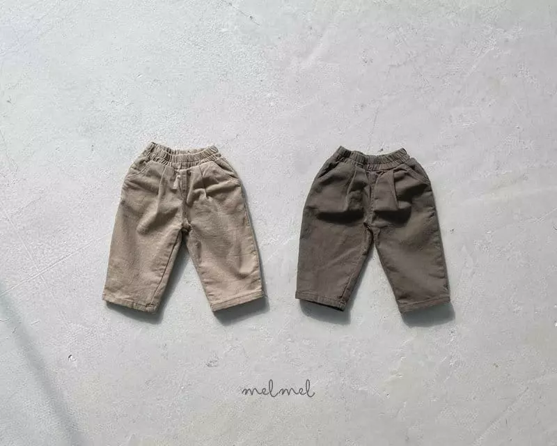 Melmel - Korean Baby Fashion - #babyoninstagram - Pintuck Cotton Pants - 9