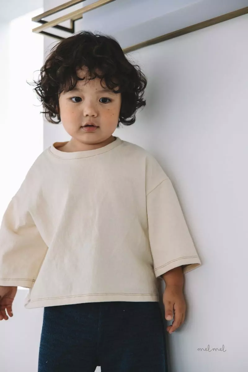 Melmel - Korean Baby Fashion - #babyoninstagram - Leese Tee - 8