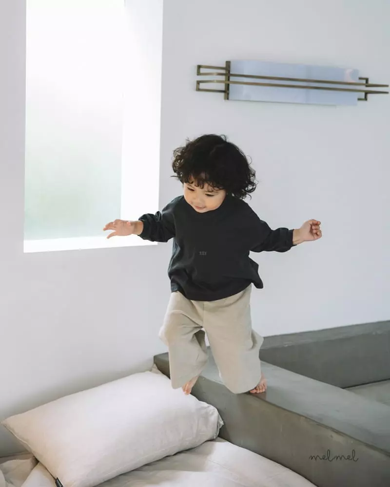 Melmel - Korean Baby Fashion - #babyoninstagram - Rib Pants - 5