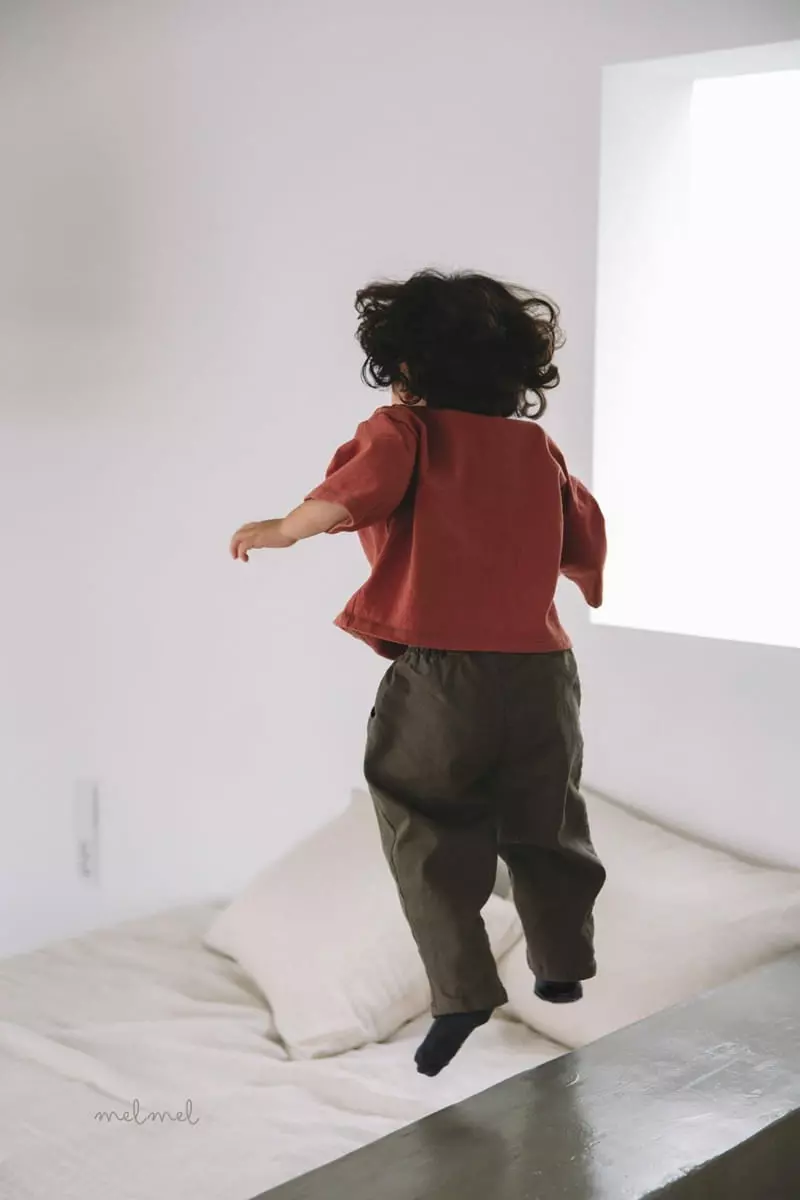 Melmel - Korean Baby Fashion - #babyootd - Leese Tee - 9