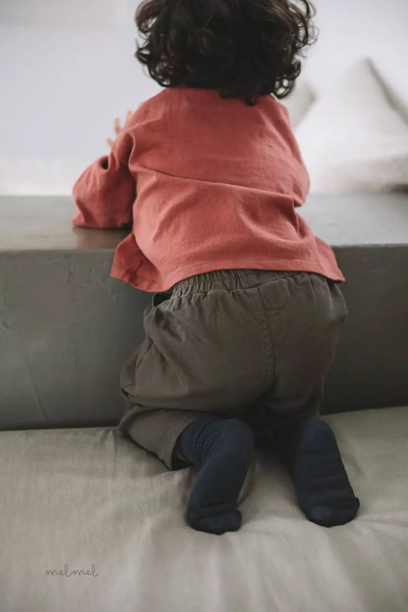 Melmel - Korean Baby Fashion - #babyoutfit - Leese Tee - 10