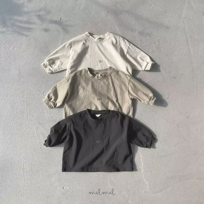 Melmel - Korean Baby Fashion - #onlinebabyshop - YAY Tee - 6