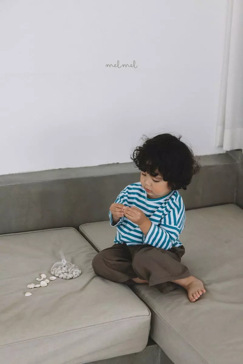 Melmel - Korean Baby Fashion - #smilingbaby - Stripes Tee - 9