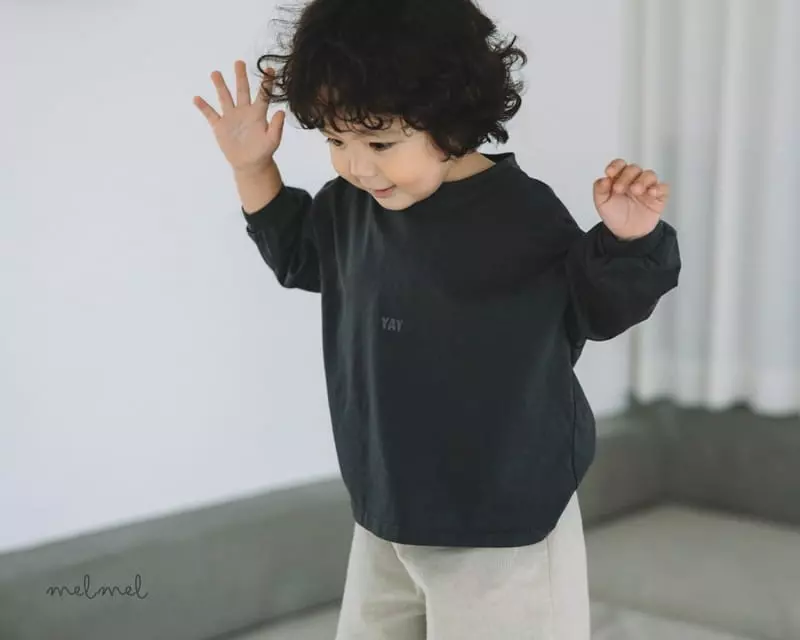 Melmel - Korean Baby Fashion - #smilingbaby - YAY Tee - 7