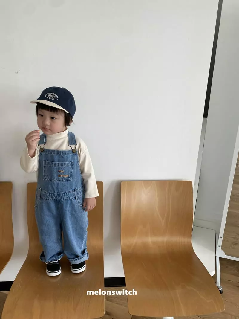 Melon Switch - Korean Children Fashion - #childofig - My Thinks Dungarees - 8