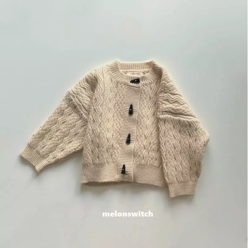 Melon Switch - Korean Children Fashion - #childofig - Mini Twist Cardigan - 3