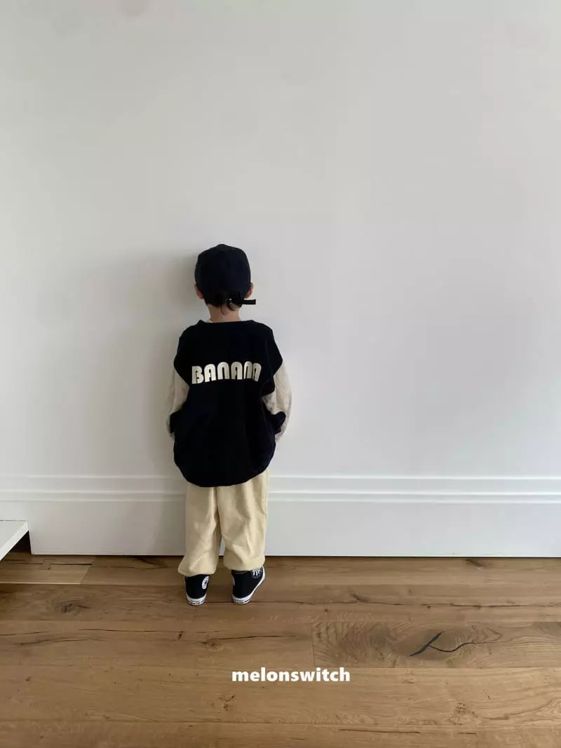 Melon Switch - Korean Children Fashion - #childofig - Banana Baseball Jumper - 12