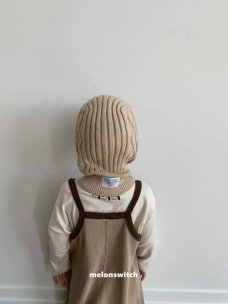 Melon Switch - Korean Children Fashion - #childofig - Waffle Dungarees - 11