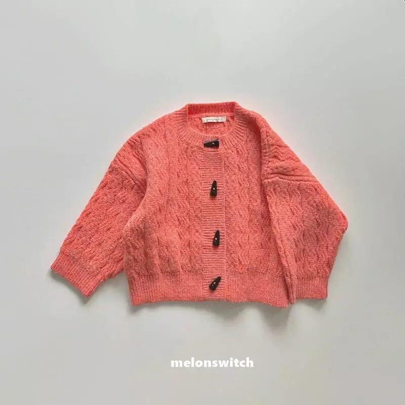 Melon Switch - Korean Children Fashion - #childofig - Mini Twist Cardigan - 4