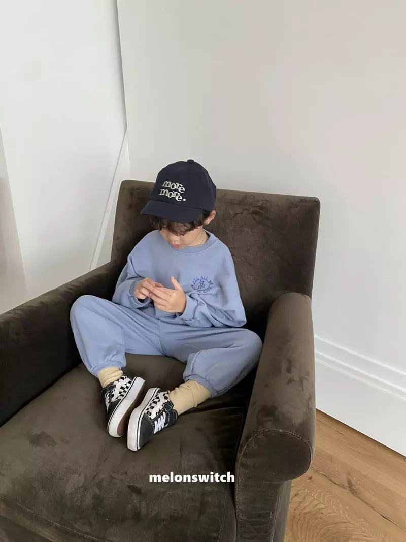 Melon Switch - Korean Children Fashion - #childrensboutique - Melon Logo Top Bottom Set - 8