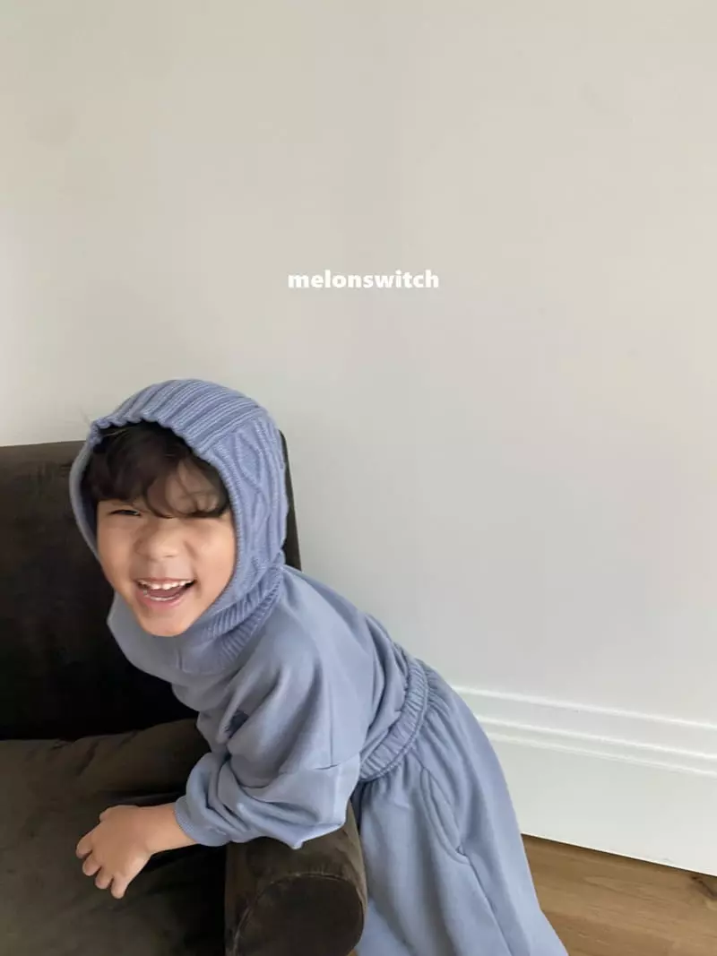 Melon Switch - Korean Children Fashion - #discoveringself - Melon Logo Top Bottom Set - 10