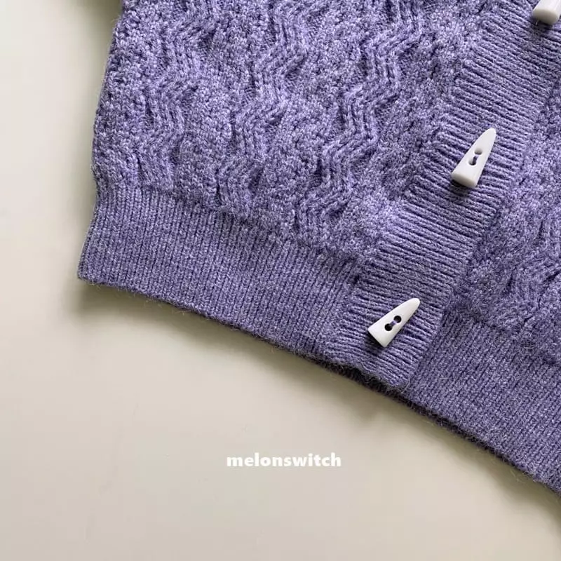 Melon Switch - Korean Children Fashion - #fashionkids - Mini Twist Cardigan - 7