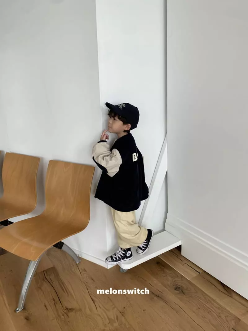 Melon Switch - Korean Children Fashion - #kidsstore - Banana Baseball Jumper - 5