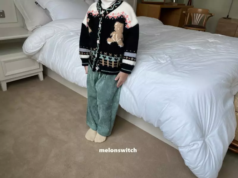 Melon Switch - Korean Children Fashion - #kidzfashiontrend - Bear Vintage Cardigan - 9
