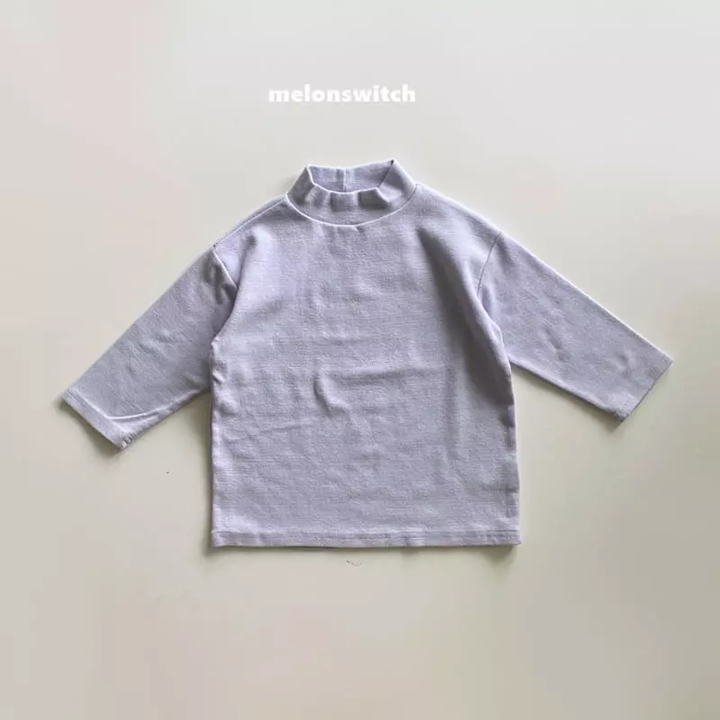 Melon Switch - Korean Children Fashion - #minifashionista - Puppy Half Turtlenck Tee - 2