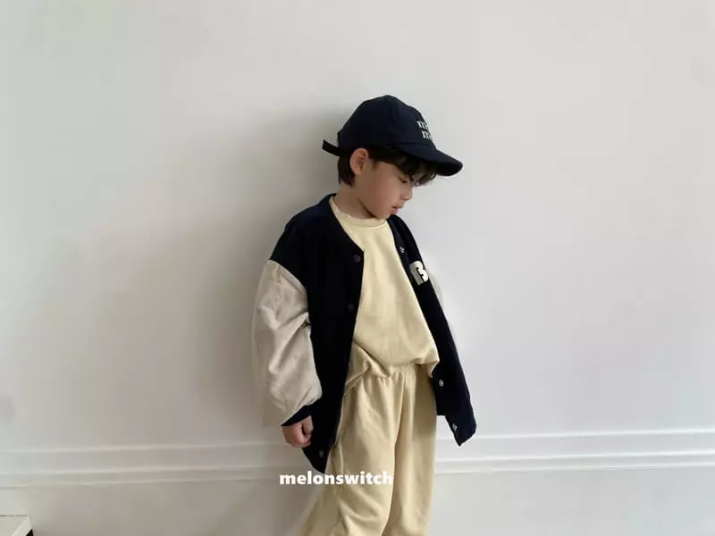 Melon Switch - Korean Children Fashion - #minifashionista - Banana Baseball Jumper - 10