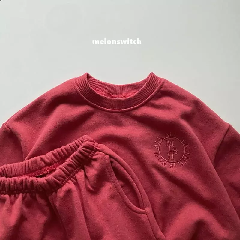 Melon Switch - Korean Children Fashion - #magicofchildhood - Melon Logo Top Bottom Set - 4