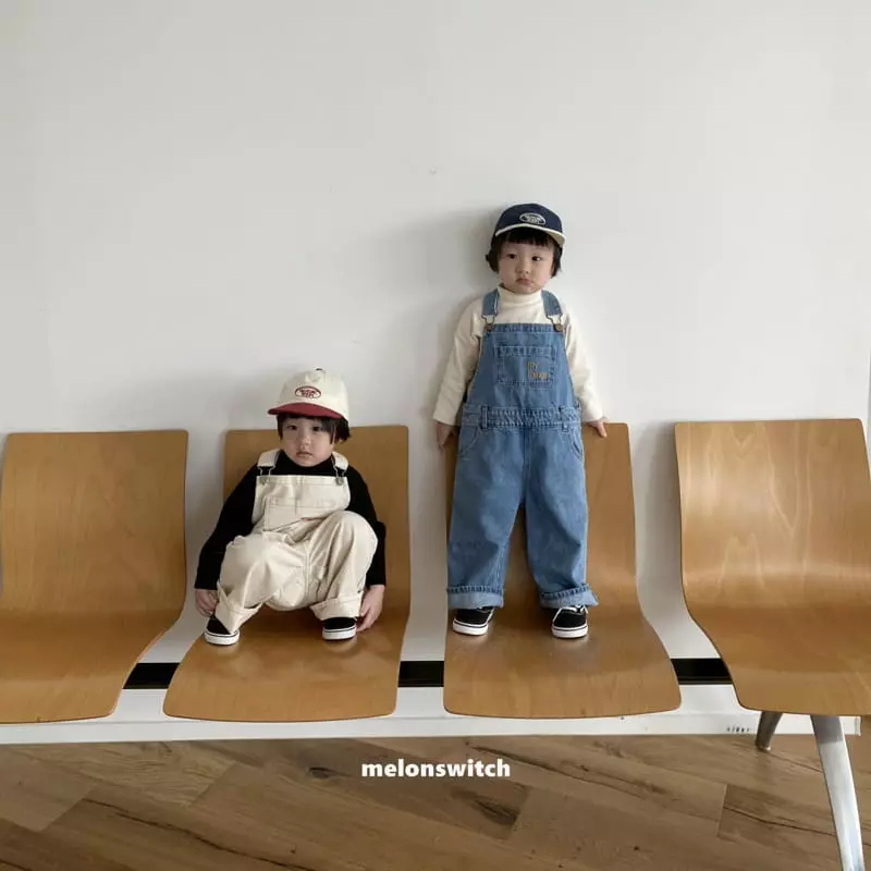 Melon Switch - Korean Children Fashion - #stylishchildhood - My Thinks Dungarees - 7