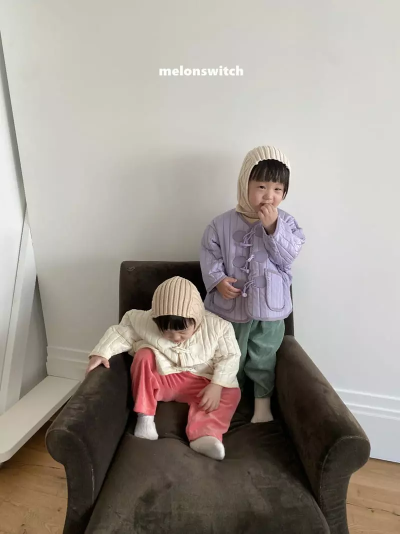 Melon Switch - Korean Children Fashion - #toddlerclothing - Paint Rib Pants - 4
