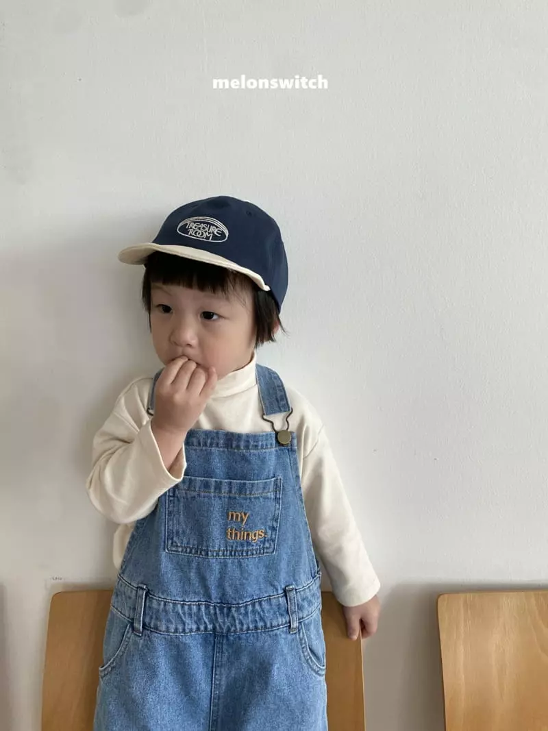 Melon Switch - Korean Children Fashion - #todddlerfashion - My Thinks Dungarees - 5