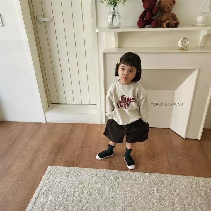 Merry Go Round - Korean Children Fashion - #childofig - Rib Pants - 6