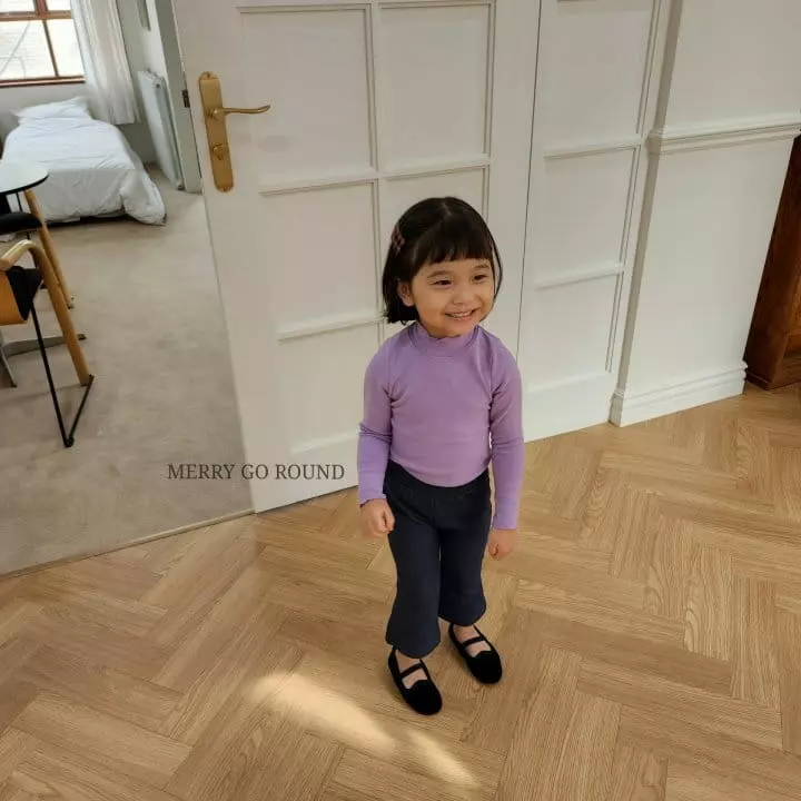 Merry Go Round - Korean Children Fashion - #childrensboutique - Nalali Turtleneck Tee - 12