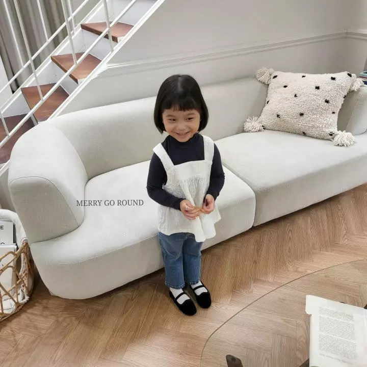 Merry Go Round - Korean Children Fashion - #kidsshorts - Layered Sleeveless - 7