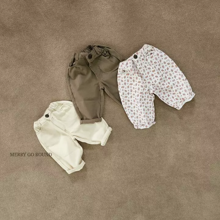 Merry Go Round - Korean Children Fashion - #kidsstore - Bonbon Pants - 12