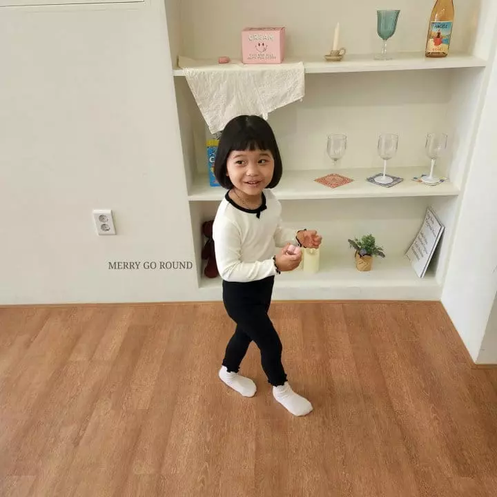 Merry Go Round - Korean Children Fashion - #kidzfashiontrend - Ribbon Easywear Set - 11